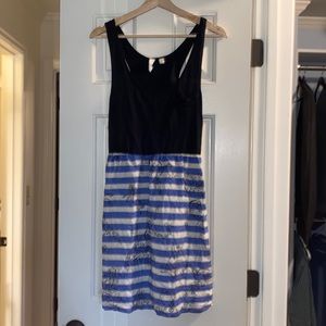 Anthropologie size medium mixed media dress